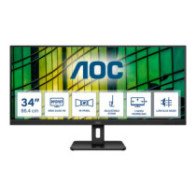 AOC|Monitor|U34E2M|34 "|VA|WQHD|21:9|100 Hz|4 ms|3440 x 1440|300