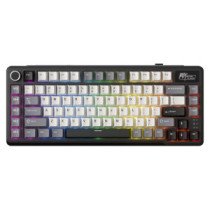 Klaviatūra Royal Kludge L75 (Knight Black) - RK Beige switches