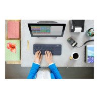 LOGITECH Wrls Touch Keyboard k400 black