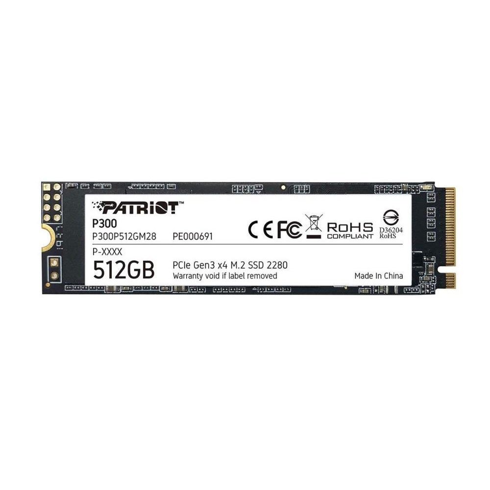 PATRIOT P300 512GB M2 2280 PCIe SSD