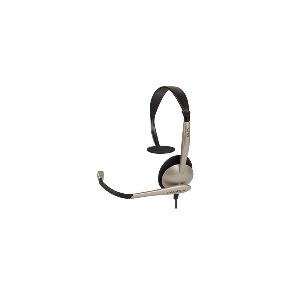 Koss | Headphones | CS95 | Wired | On-Ear | Microphone | Black/Gold