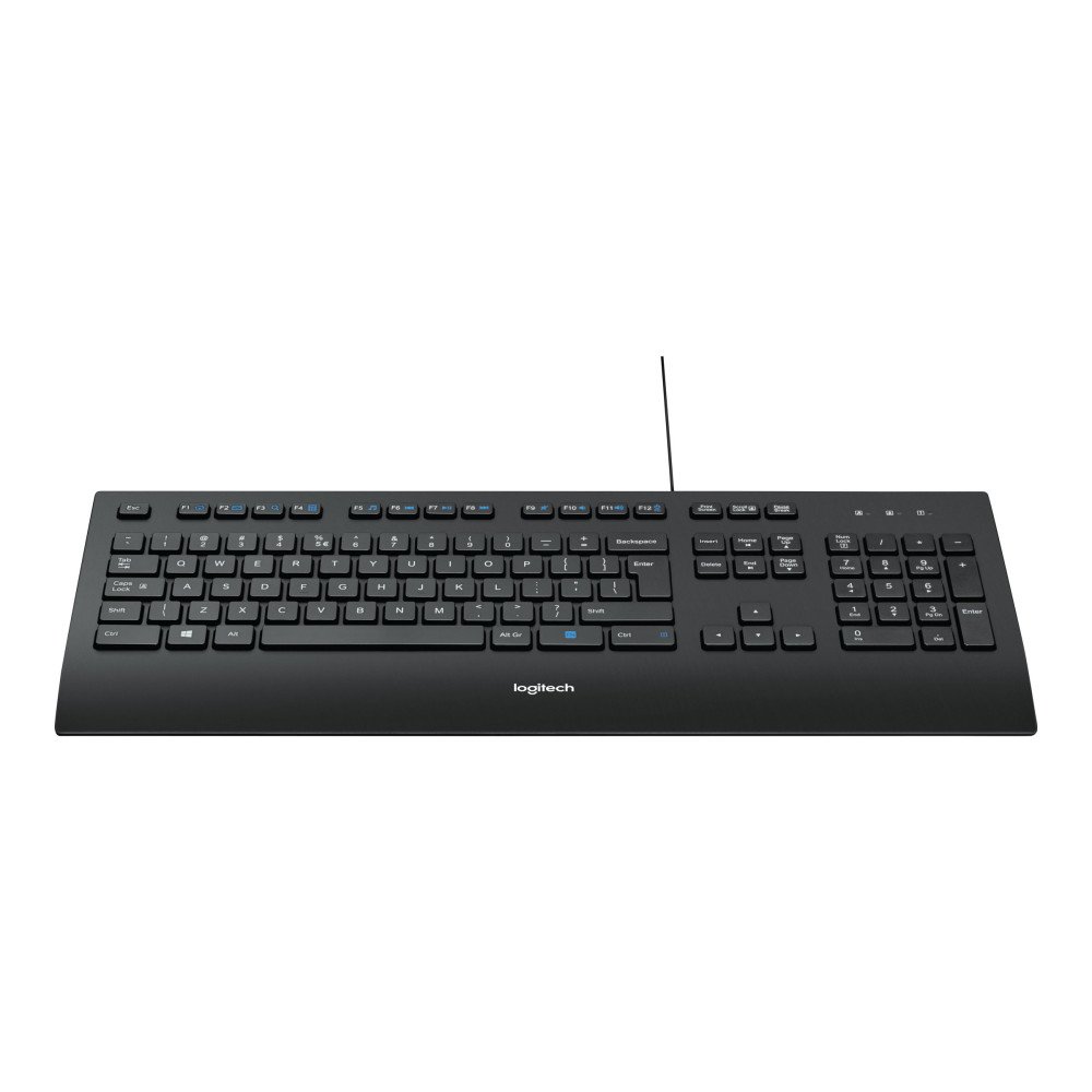LOGI K280e corded Keyb.USB black (US)