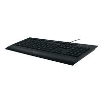 LOGI K280e corded Keyb.USB black (US)
