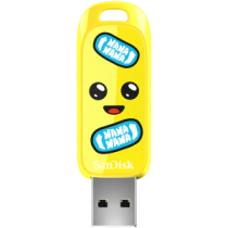 SANDISK USB 3.2,Ingot Type-A,130MB/s,Fortnite Peely Edition,4x6 Box