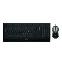 LOGI K280e corded Keyb.USB black (US)
