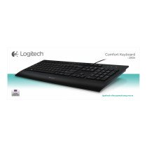 LOGI K280e corded Keyb.USB black (US)
