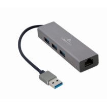 Cablexpert|USB AM Gigabit network adapter with 3-port USB 3.0 hub