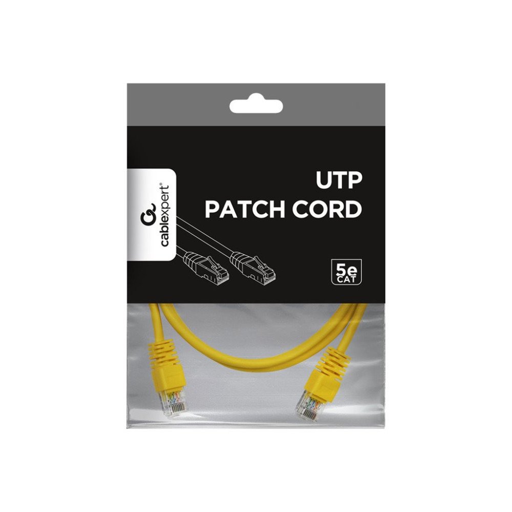 GEMBIRD CAT5e UTP Patch cord yellow 2m