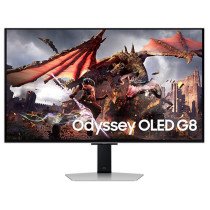 Monitor|SAMSUNG|32"|Gaming/Smart/4K|Panel OLED|3840x2160|16:9|0.03 ms|Speakers|Swivel|Pivot|Height adjustable|Tilt|Colour