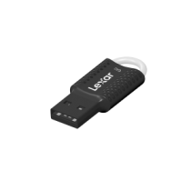 Lexar|USB Flash Drive|JumpDrive V40|64 GB|USB 2.0|Black