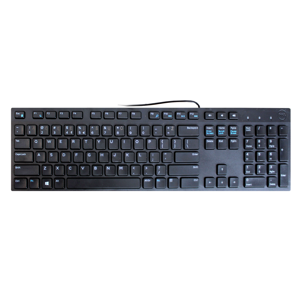 Dell|KB216|Multimedia|Wired|US|Black|Lithuanian|Numeric keypad