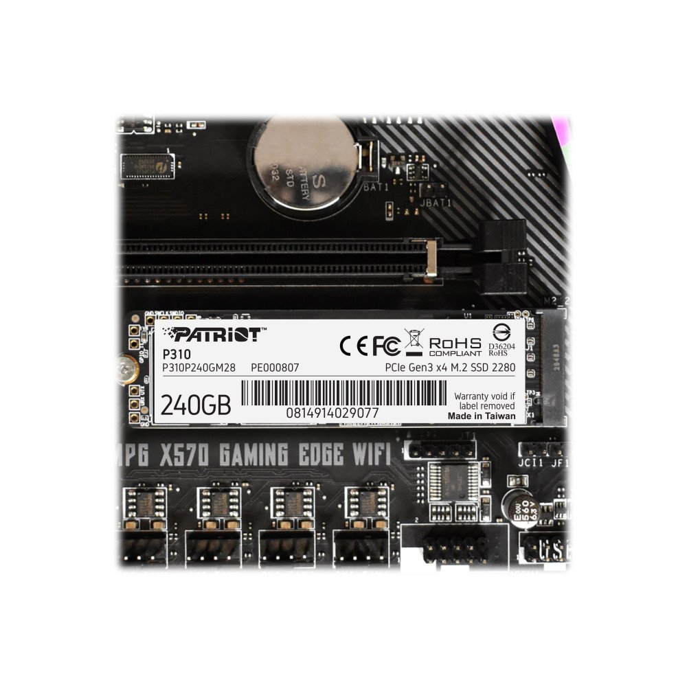 Crucial P310 SSD 1To PCIe Gen4 NVMe M.2 2280, Jusqu'à 7.100 Mo/s - Foto 4