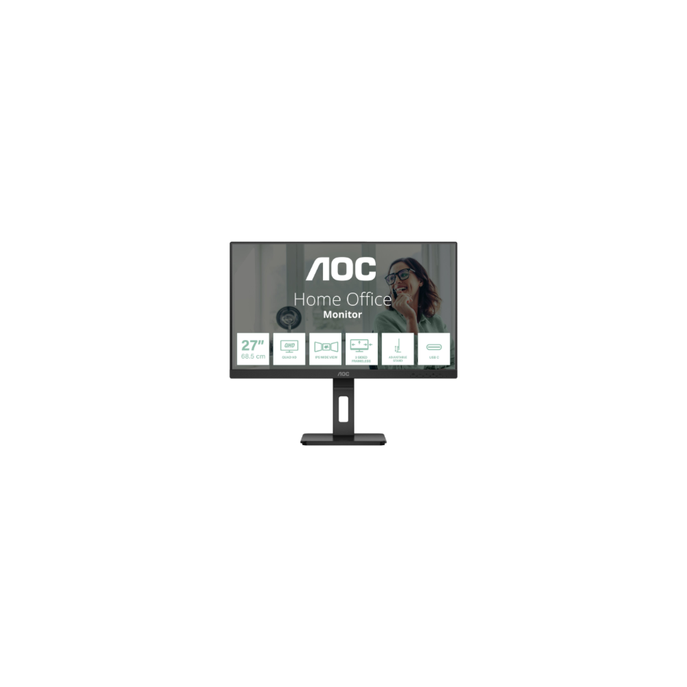 AOC|Q27P3CV|27 "|IPS|100 Hz|4 ms|2560 x 1440 pixels|350 cd/m²|HDMI