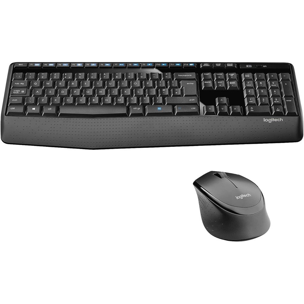 Logitech|MK345|Keyboard and Mouse Set|Black