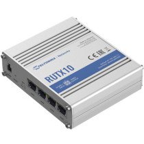 Industrial Router | RUTX10 | 802.11ac | 867 Mbit/s | 10/100/1000 Mbit/s | Ethernet LAN (RJ-45) ports 4 | Mesh Support No |