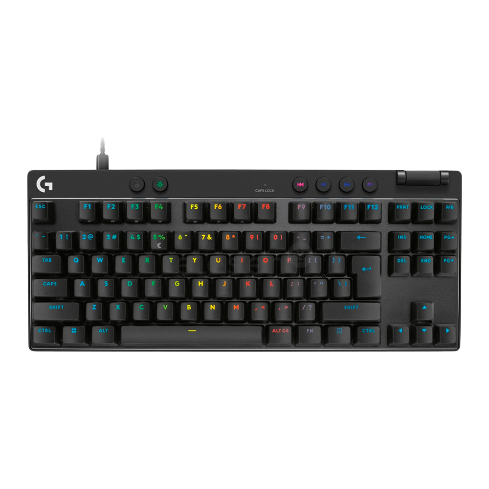 LOGITECH PRO X TKL RAPID Gaming Keyboard - BLACK - US INT'L - USB -