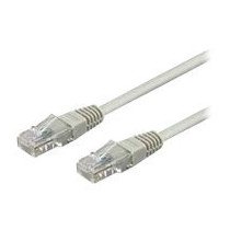 Goobay|CAT 6 patch cable, U/UTP|Grey RJ45 male (8P8C)|RJ45 male (8P8C)