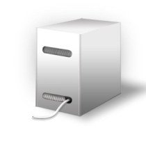 Goobay|CAT 5e network cable, U/UTP|95410|Grey