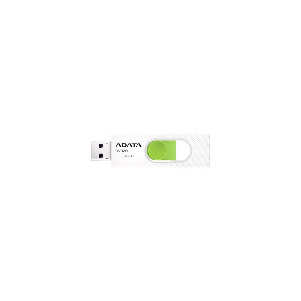 ADATA | UV320 | 64 GB | USB 3.1 | White/Green