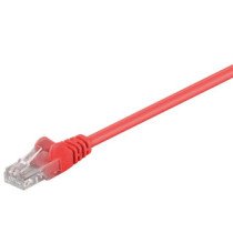 Goobay|CAT 5e patch cable, U/UTP|68369|Red RJ45 male (8P8C)|RJ45 male
