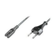 Digitus|Power Cord, Euro - C7 M/F, H03VVH2-F 0.75qmm|AK-440104-018-S
