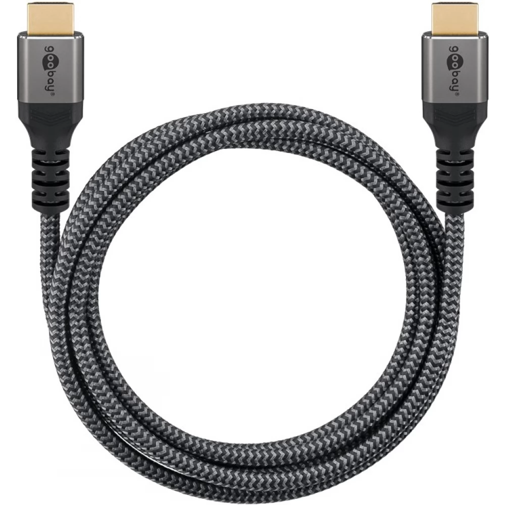 Goobay High Speed HDMI Cable with Ethernet|HDMI to HDMI|1 m