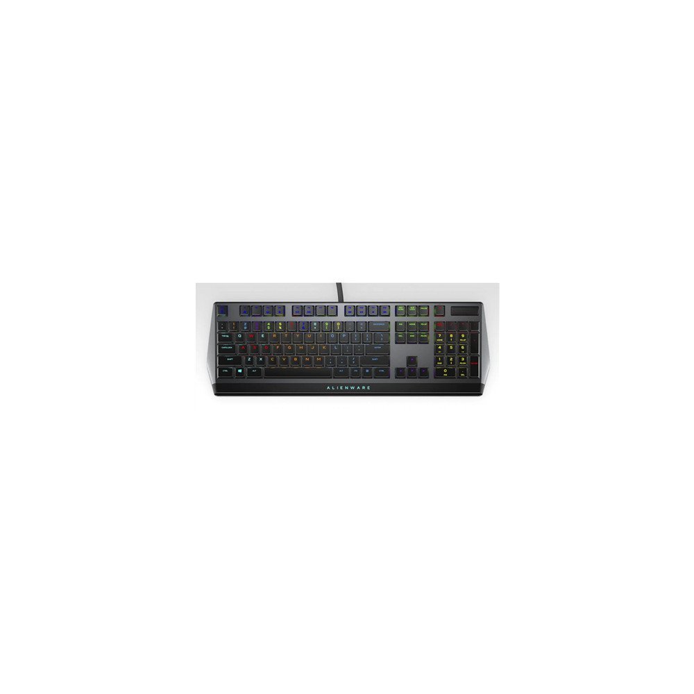 Dell | Alienware Gaming Keyboard | AW510K | Dark Gray | Mechanical Gaming Keyboard | Wired | RGB LED light | EN | English |