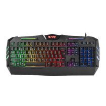 FURY Spitfire Gaming Keyboard, US Layout, Wired, Black | Fury | Gaming Keyboard | Spitfire | Gaming keyboard | Wired | RGB LED