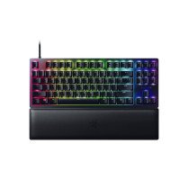 Razer | Huntsman V2 Tenkeyless | Black | Gaming keyboard | Wired | Optical Gaming Keyboard | RGB LED light | US | Clicky Purple