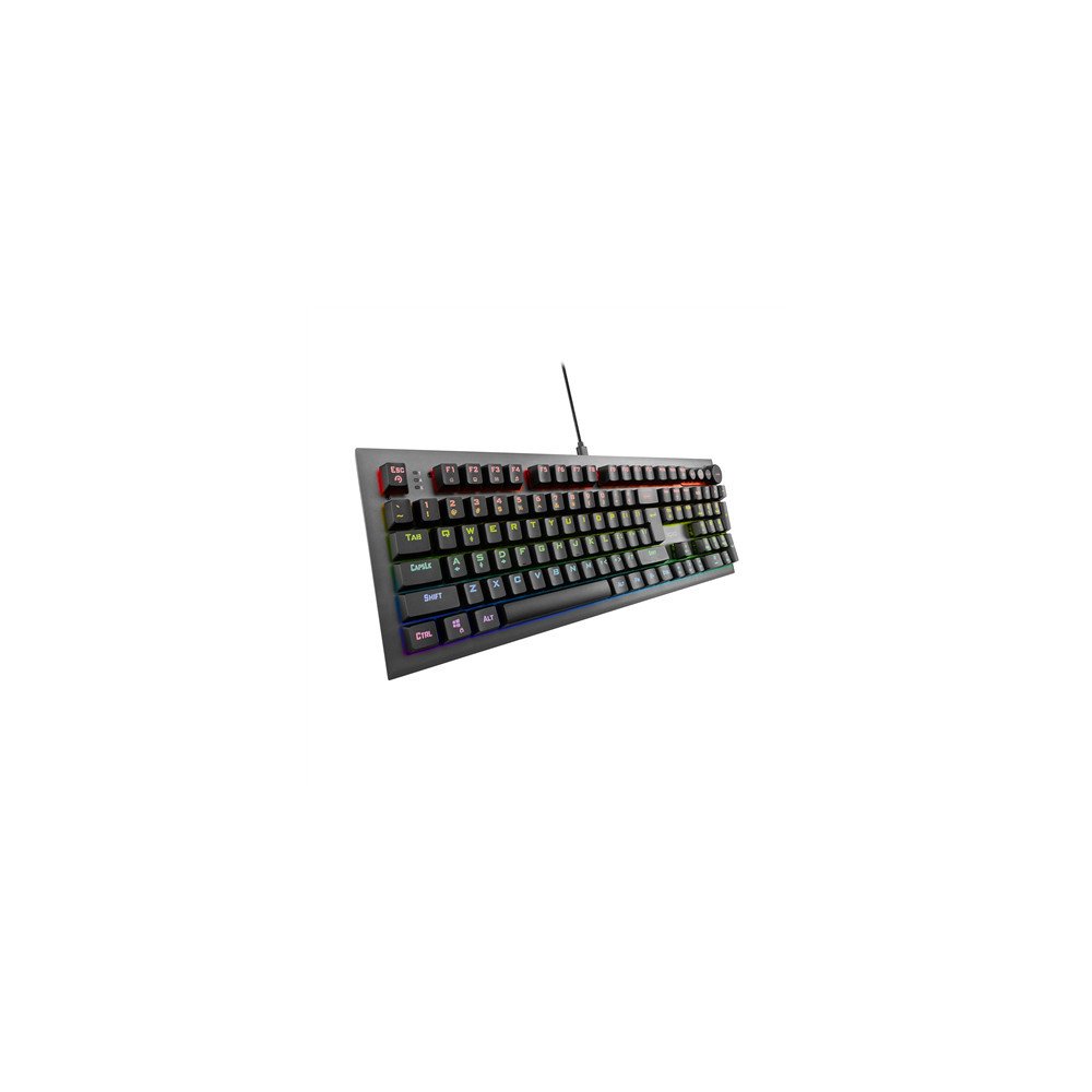 NOXO | Conqueror | Black | Gaming keyboard | Wired | Mechanical | EN/RU | 1190 g | Blue Switches
