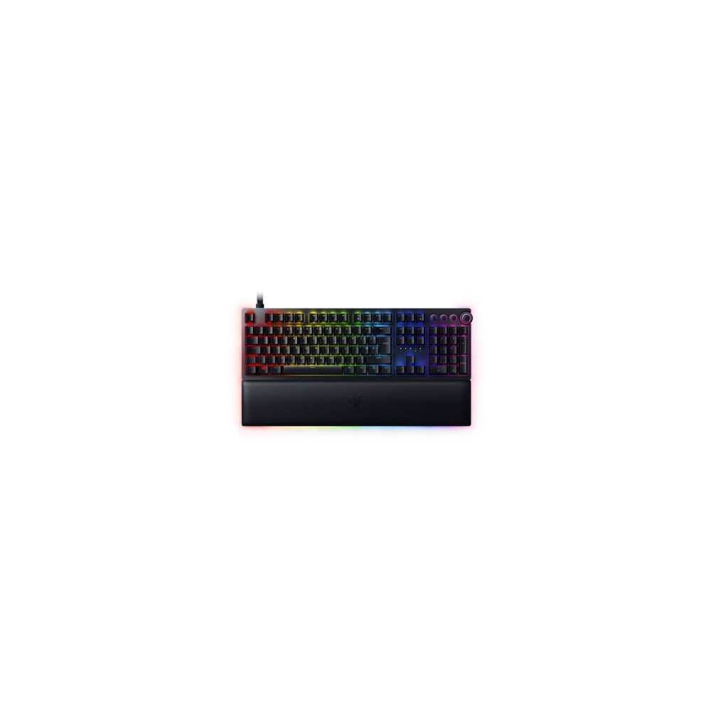 Razer | Huntsman V2 | Black | Gaming keyboard | Wired | Optical | RGB LED light | US