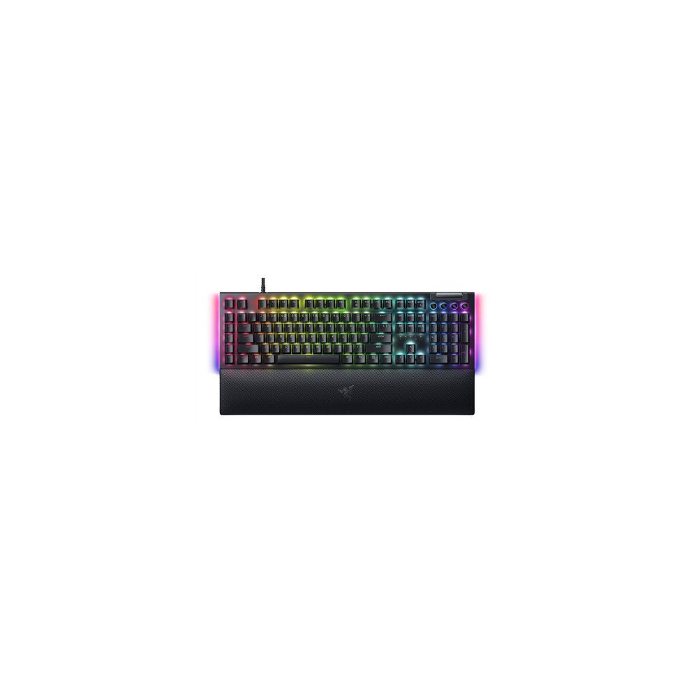 Razer | BlackWidow V4 | Gaming keyboard | Wired | RU | Black | Yellow Switch