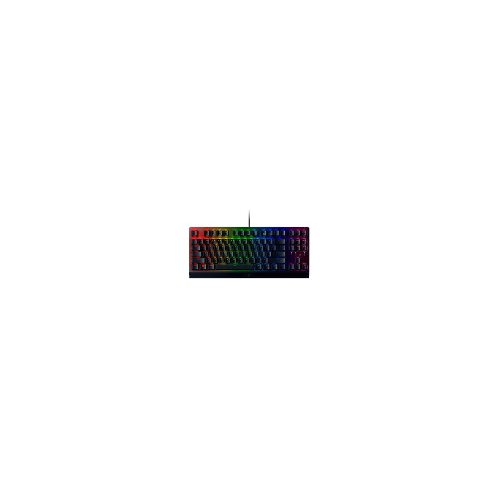 Razer | BlackWidow V3 Tenkeyless | Black | Gaming keyboard | Wired | RGB LED light | RU