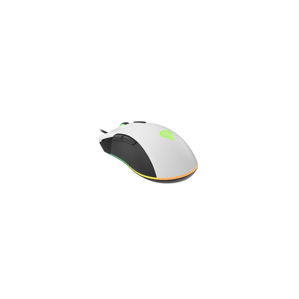 Genesis | Gaming Mouse | Krypton 290 | Wired | Optical | Gaming Mouse | USB 2.0 | White | Yes