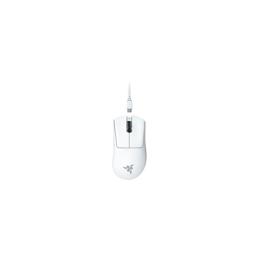 Razer | DeathAdder V3 Pro | Wired | Optical | Gaming Mouse | White | No
