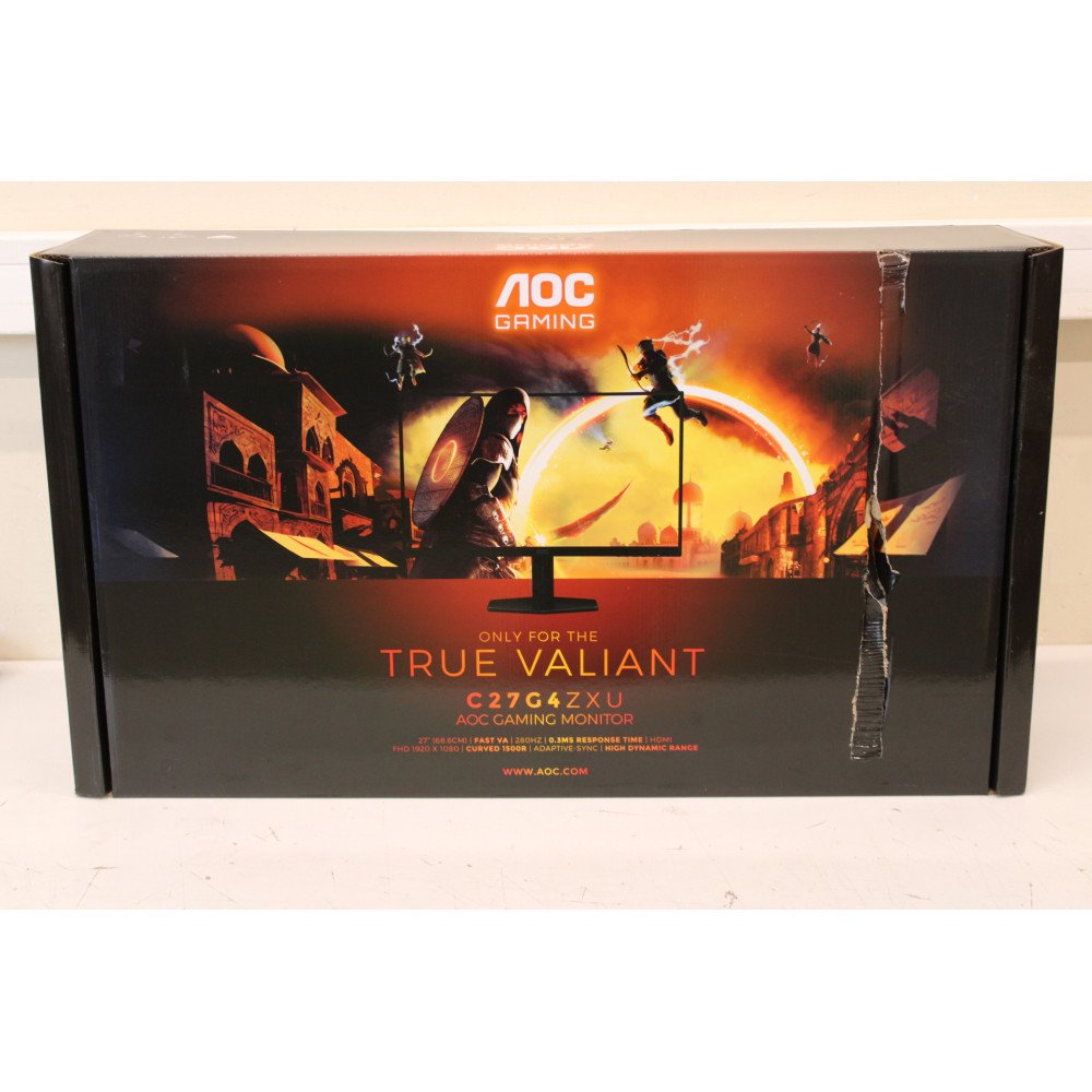 SALE OUT. AOC Gaming C27G4ZXU 27", 1920x1080/1ms/300cd/m², HDMI