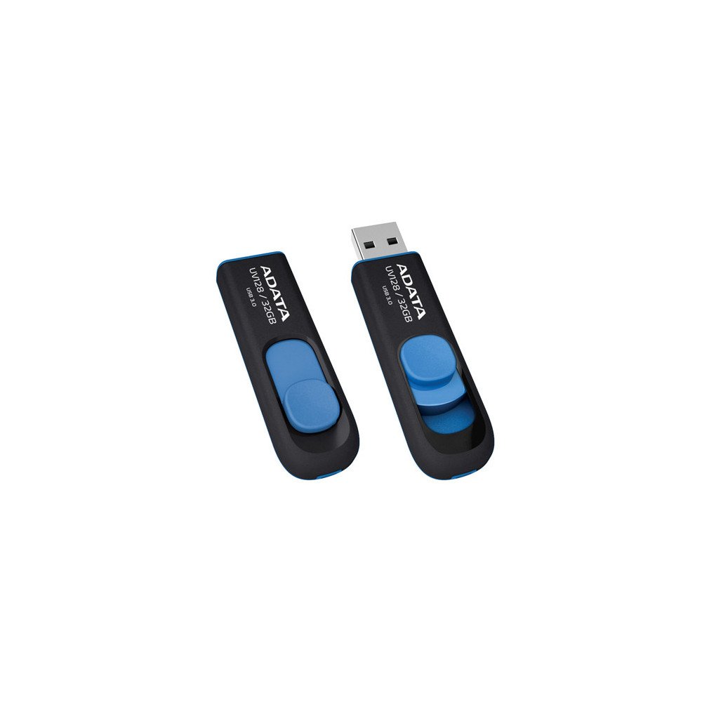 ADATA|UV128|32 GB|USB 3.0|Black/Blue