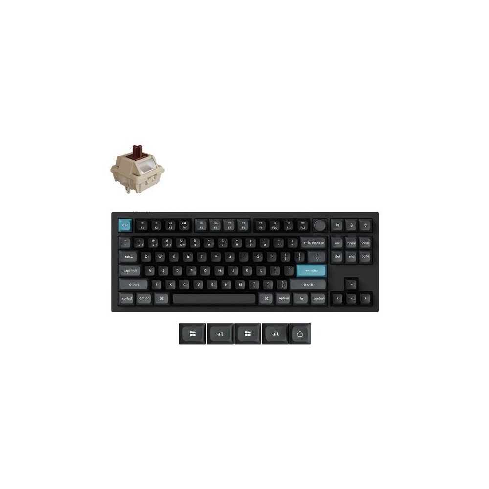 KEYBOARD WRL Q3 ULTRA/BLACK Q3U-M3 KEYCHRON