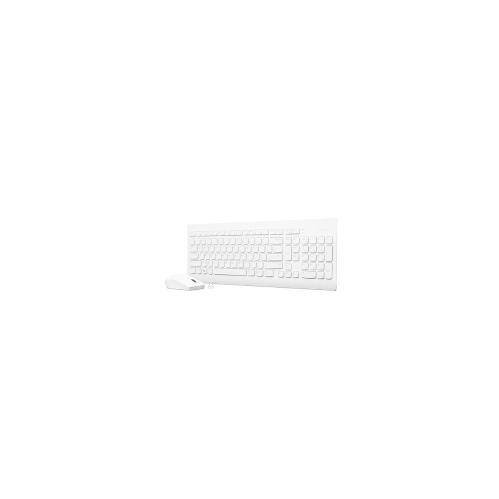 Lenovo | Wireless Combo Keyboard & Mouse | 510 | White | Keyboard and Mouse Combo | 2.4 GHz Wireless via Nano USB | Batteries