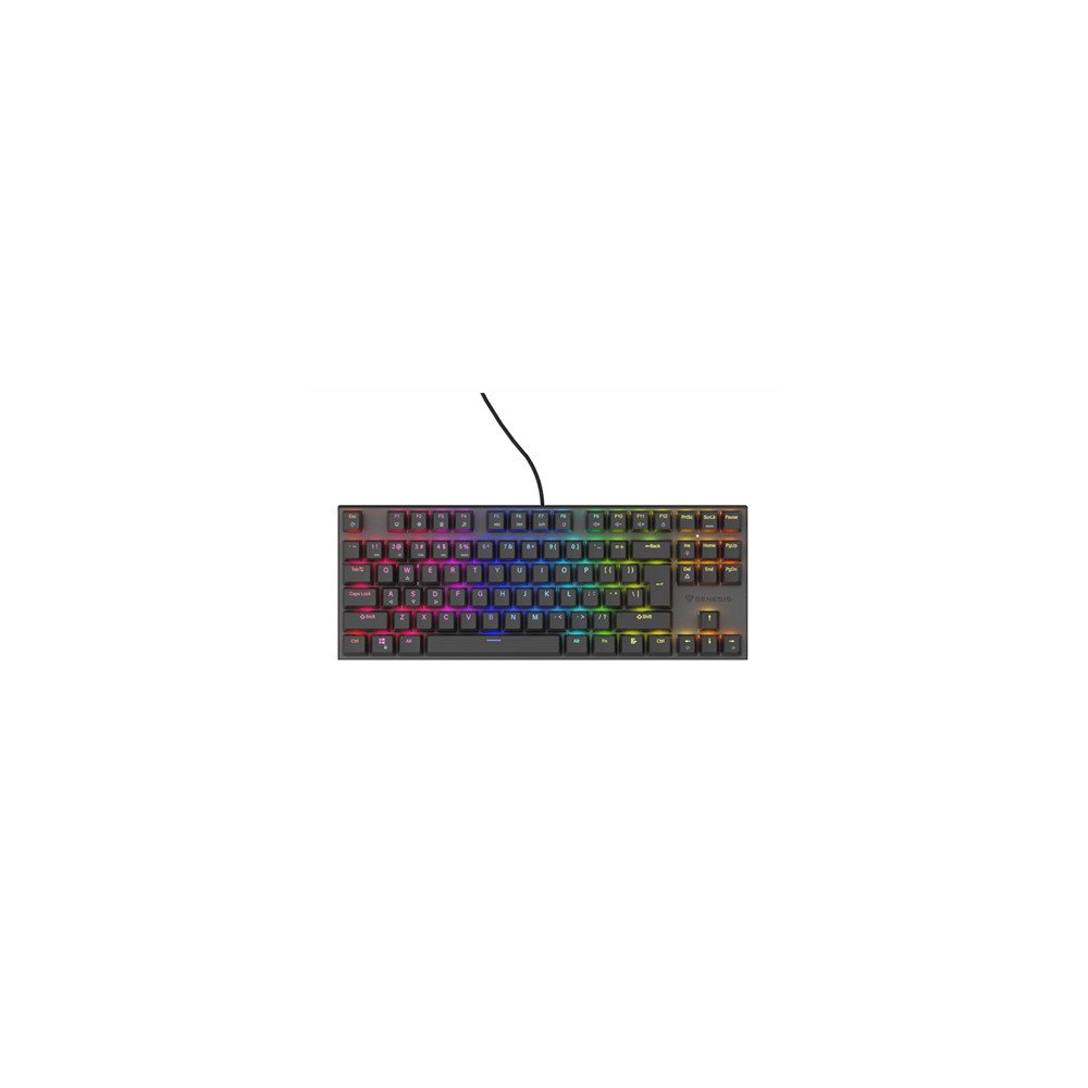 Genesis THOR 303 | Mechanical Gaming Keyboard | Wired | US | Black | USB Type-A | Outemu Peach Silent