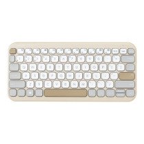Asus KW100 | Keyboard | Wireless | US | Oat Milk | Bluetooth