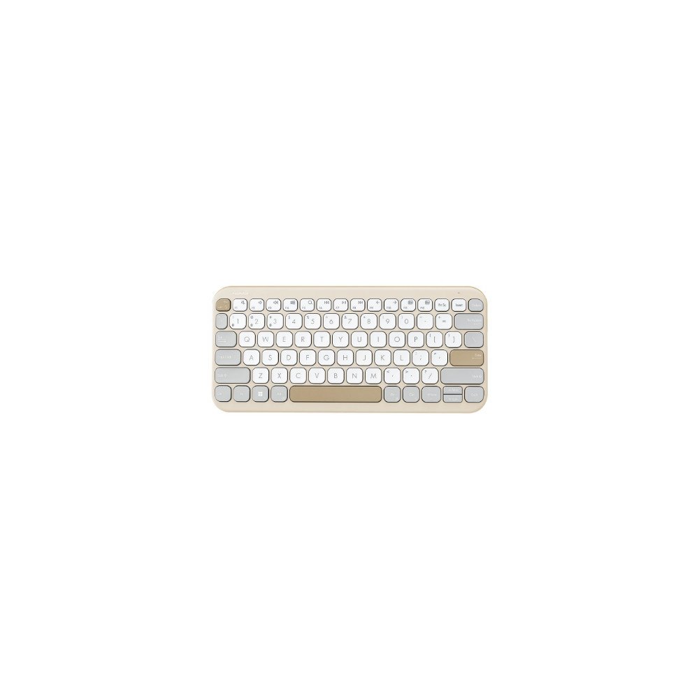 Asus KW100 | Keyboard | Wireless | US | Oat Milk | Bluetooth