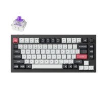 Keychron Q1 HE QMK - US Layout - Gateron Magnetic Nebula Carbon Black