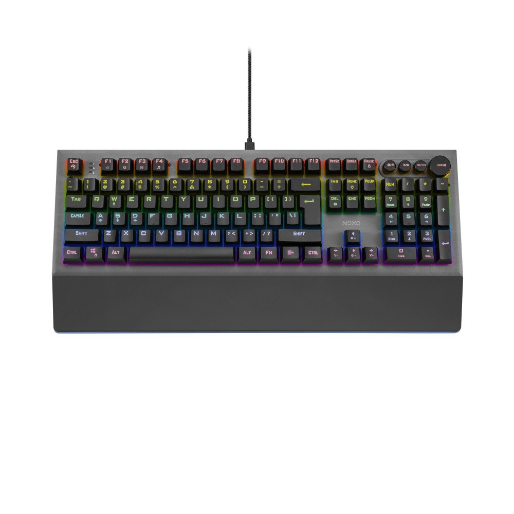 NOXO Conqueror Blue Switches Žaidimų Klaviatūra