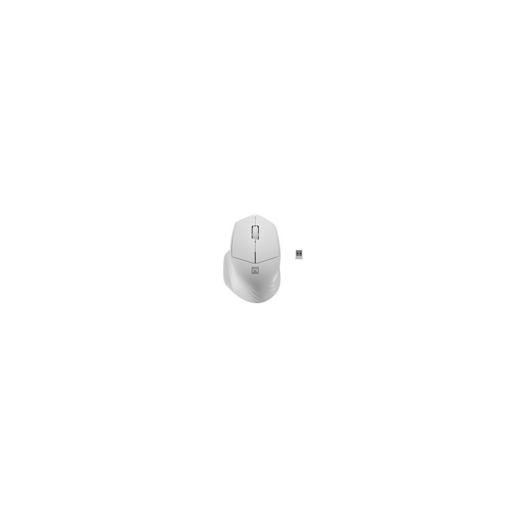 Natec | Mouse | Siskin 2 | Wireless | USB Type-A | White