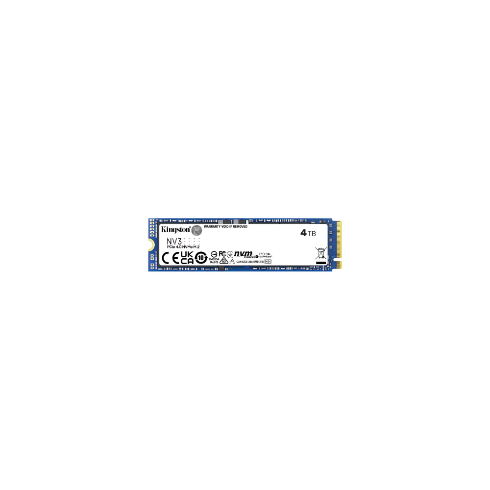 Kingston|SSD|||NV3|||4000|GB|||SSD|form|factor|M.2|2280|||drive|PCIe