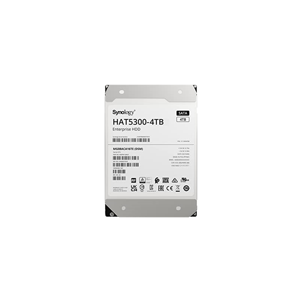 Synology | Hard Drive | HAT5300-4T | 7200 RPM | 4000 GB
