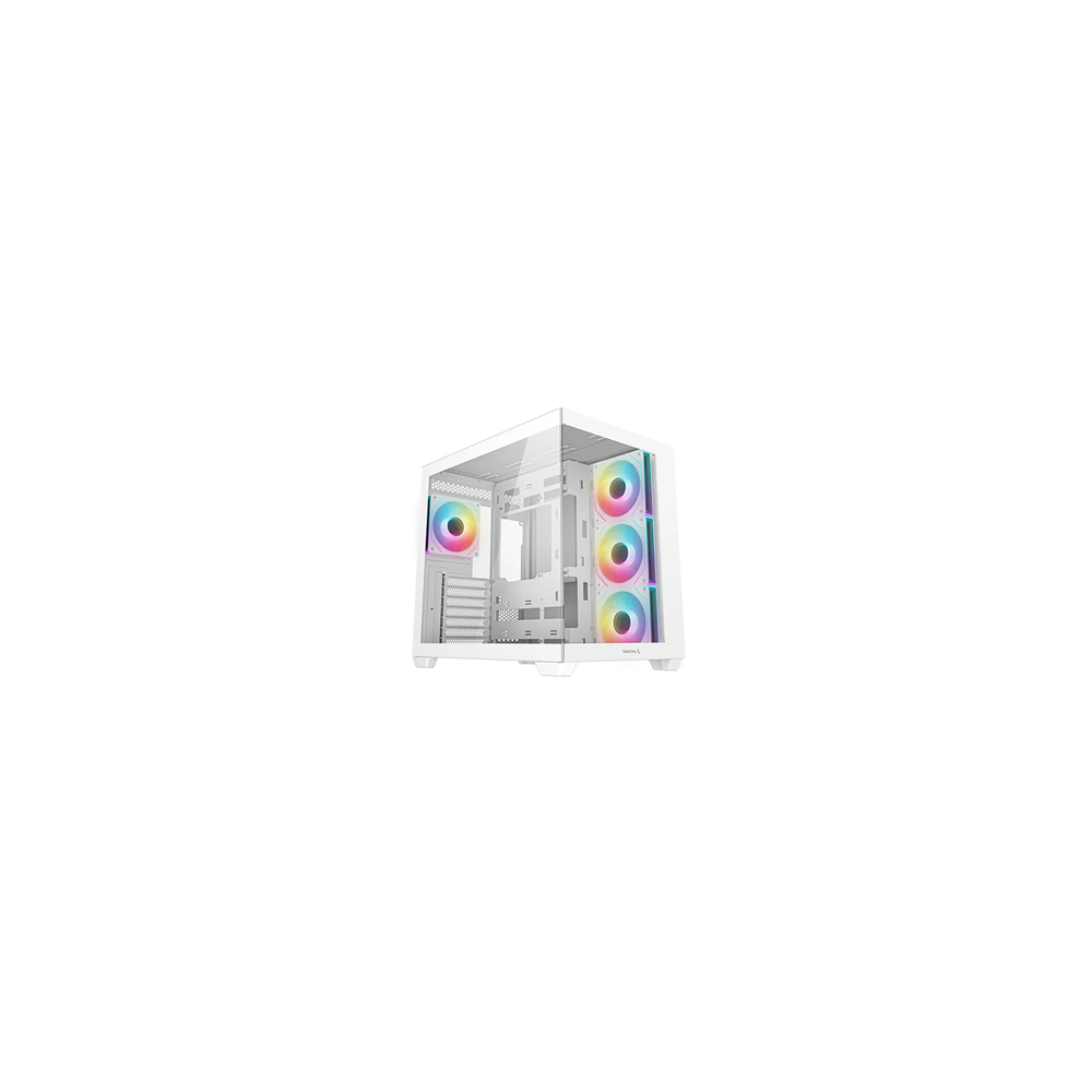 Deepcool CG530 4F WH | White | Mid Tower | Power supply included No
