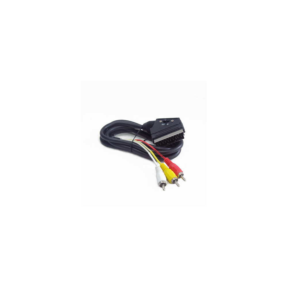 Cablexpert | SCART/3 x RCA | SCART (21-pin) | 3 x RCA