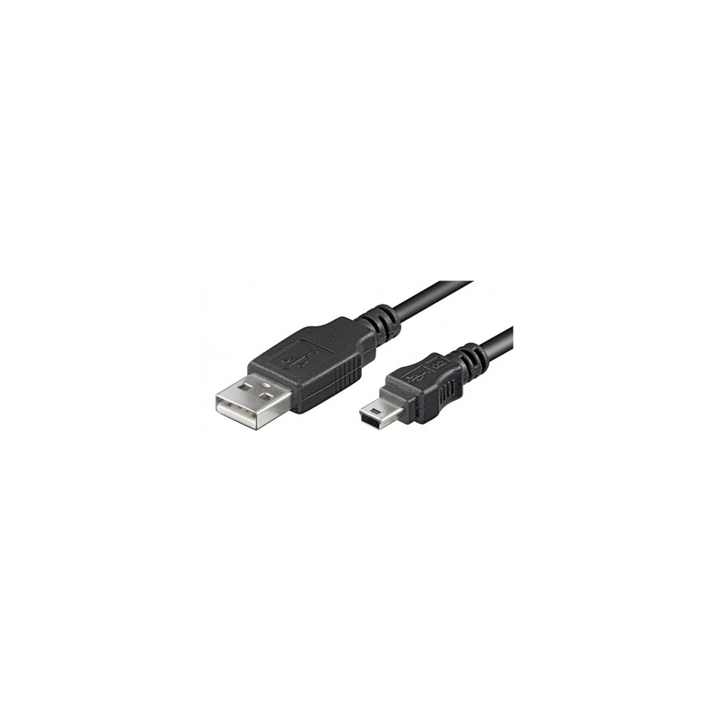 Logilink|||USB|MINI-B|5-pin|180|Cert|1.8m|||USB-A|to|mini-USB|B|||A